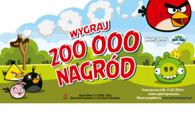 Woda dla małych fanów Angry Birds! 