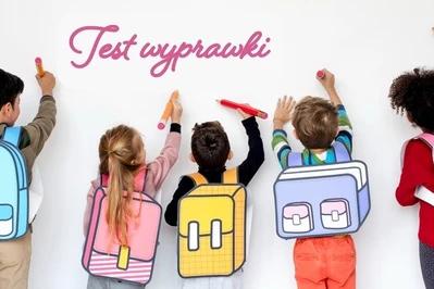 Test wyprawki do przedszkola i szkoły