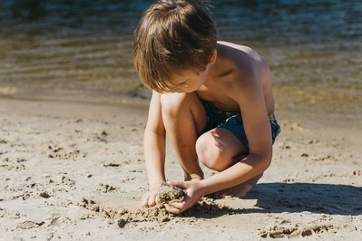 Tragedia na plaży: Chłopiec poparzony olejem z frytkownicy!