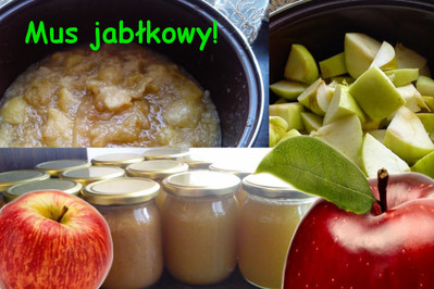 Mus jabłkowy - w zdrowym świecie kulinarnym Duni!