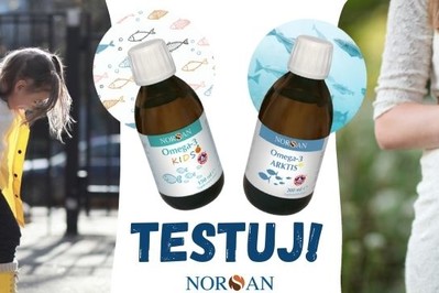 Testowanie: Wygraj zdrowie dla siebie i dziecka! Testuj kwasy NORSAN Omega-3