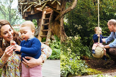 W ramach projektu „Powrót do Natury” księżna Kate zaprojektowała ogród dla dzieci ZDJĘCIA