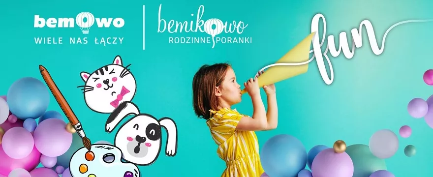 Maluj, twórz i baw się: „Bemikowo - rodzinne poranki” wracają do Galerii Bemowo