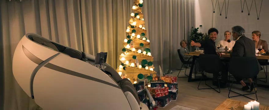 Podaruj bliskim prezent, który każdego dnia zadba o ich odpoczynek: postaw na fotel masujący!