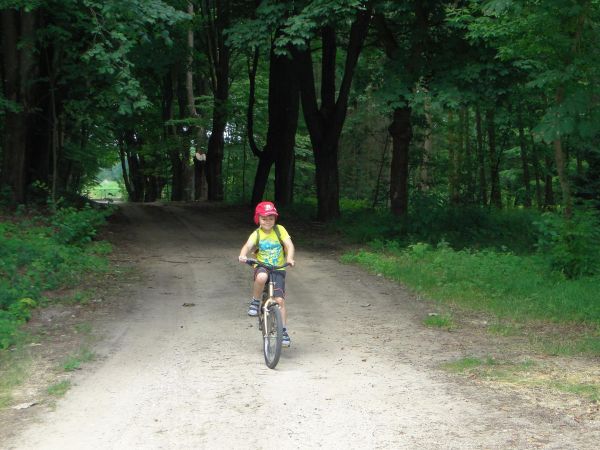 wakacyjna przejażdżka rowerowa