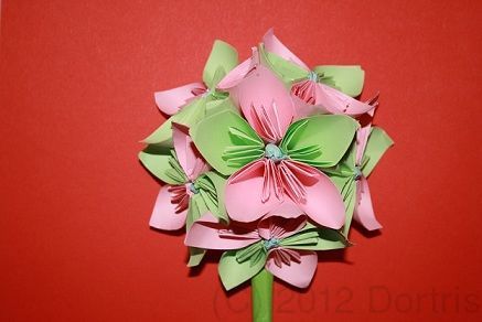 Kwiatki z papieru