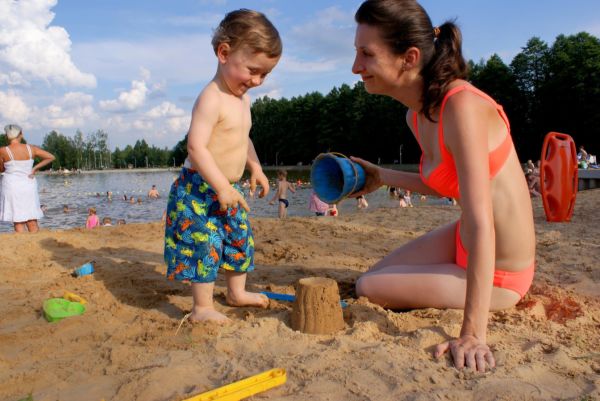 na plaży :)